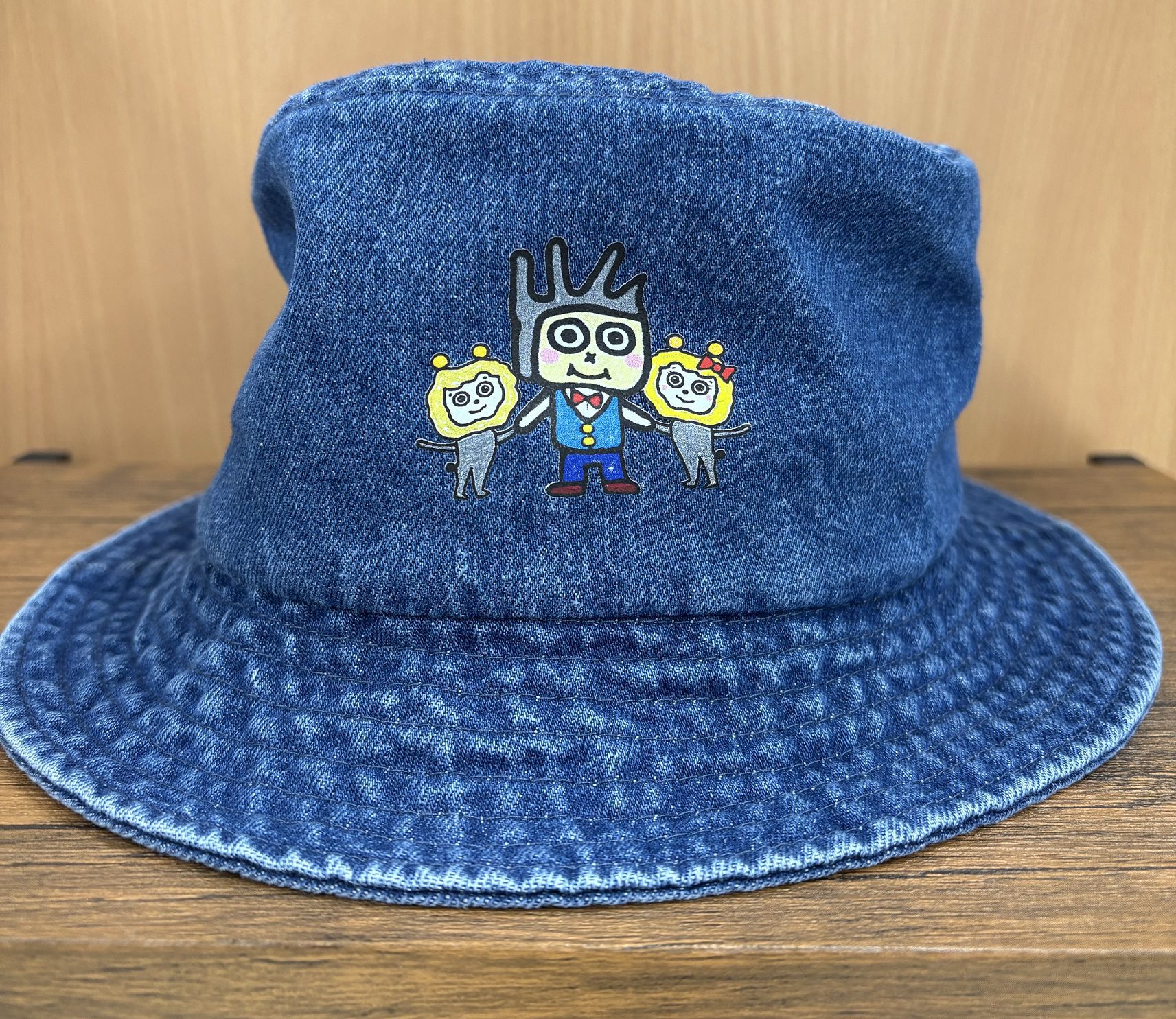 ロゴ入りオリジナルキャップのプリント仕上がり（名入れ対応・DTFプリント・北九州市・トップユニフォーム）